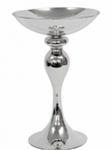 Silver Flower Bowel Stand 30x38cm